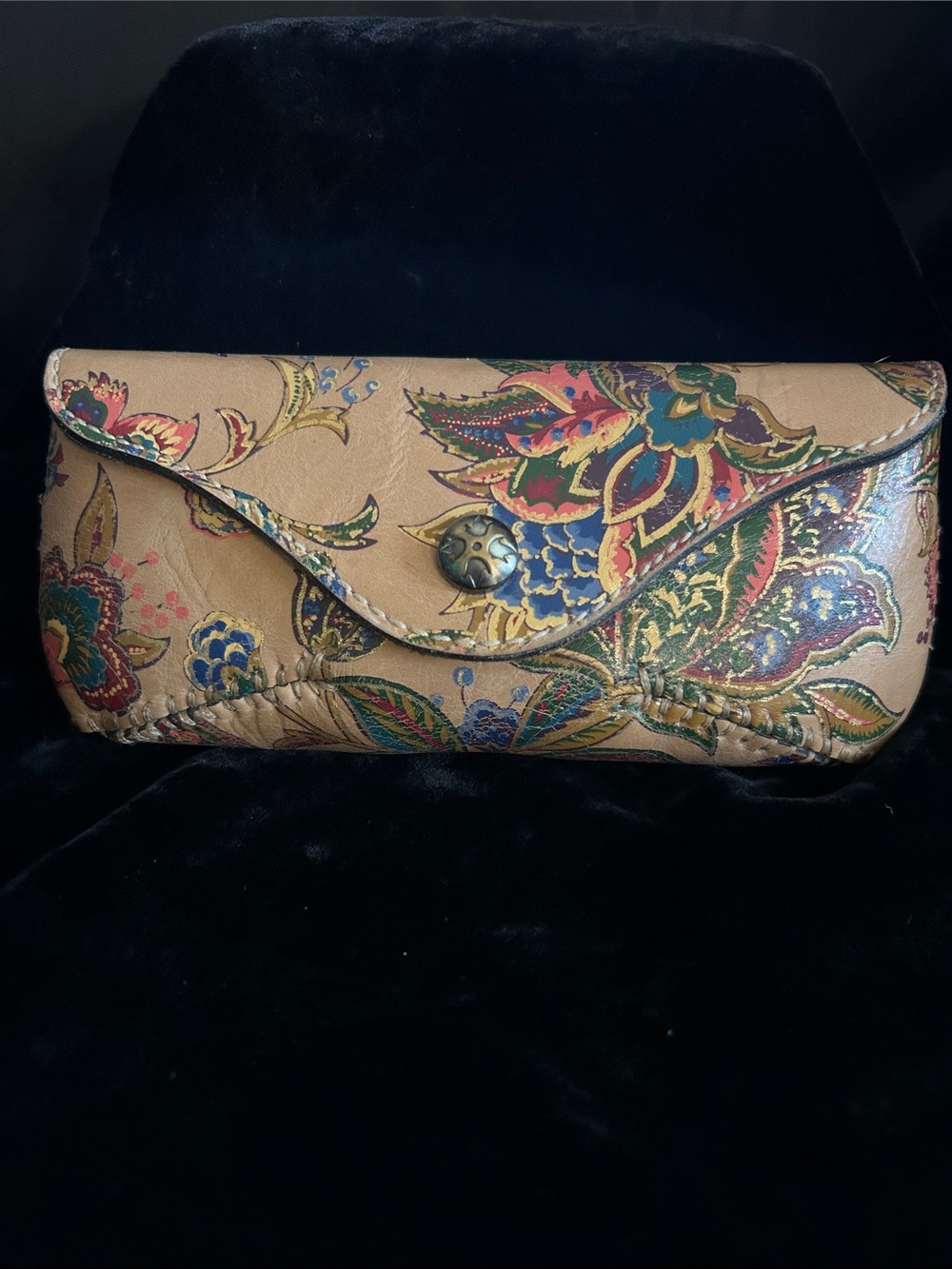 Patricia Nash Leather Eye Glass Case